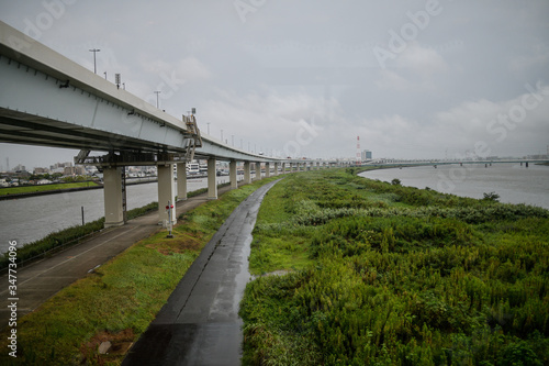 Wallpaper Mural Elevated road parallel to the river Torontodigital.ca