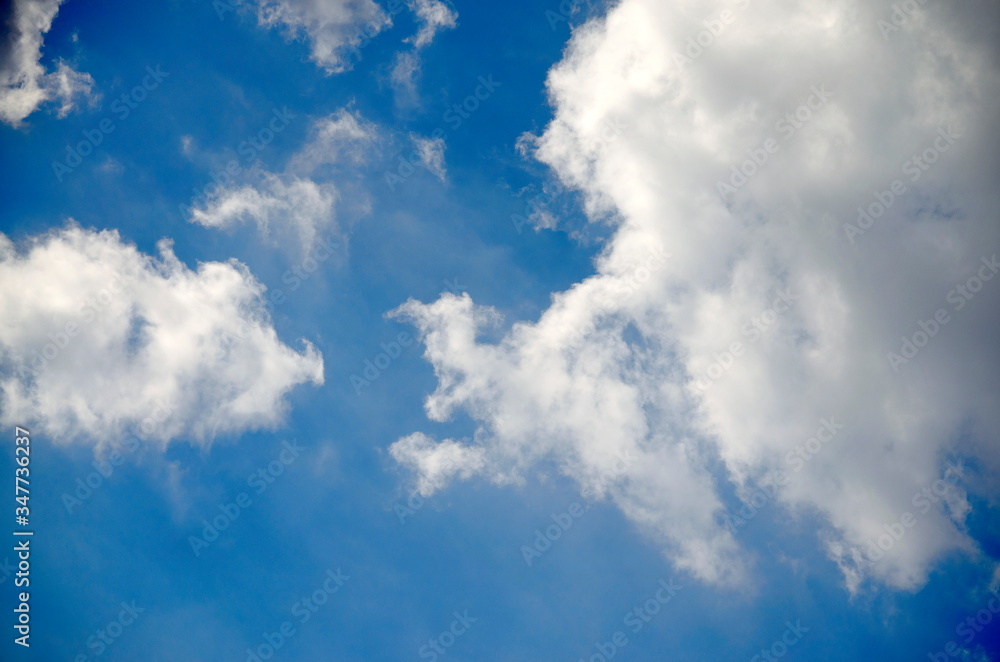 Blue sky with clouds background and texture. Blue sky with clouds background and texture.