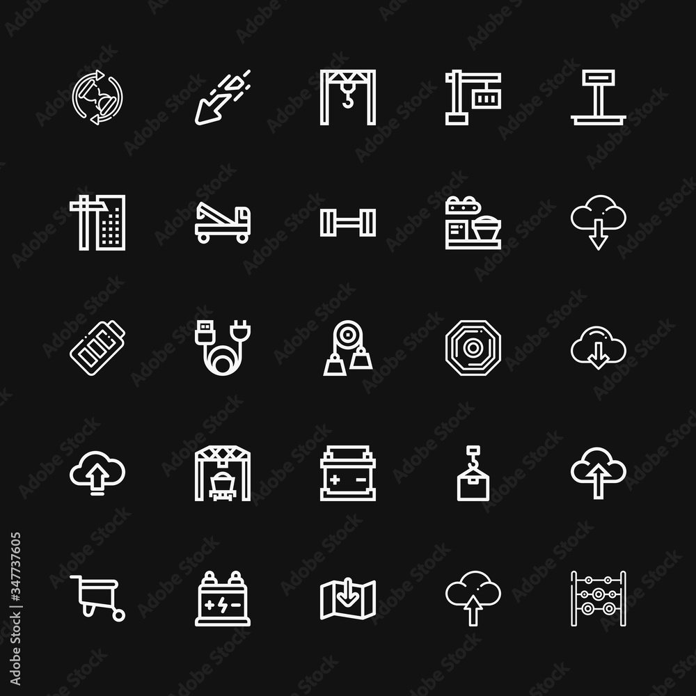 Editable 25 load icons for web and mobile Editable 25 load icons for web and mobile