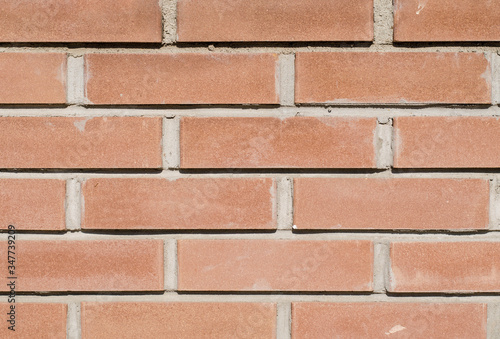 Wallpaper Mural Brick wall. Red, old brick. The structure of the stone. Torontodigital.ca