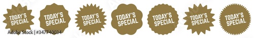 Today's Special Tag Gold | Icon | Sticker | Deal Label | Variations