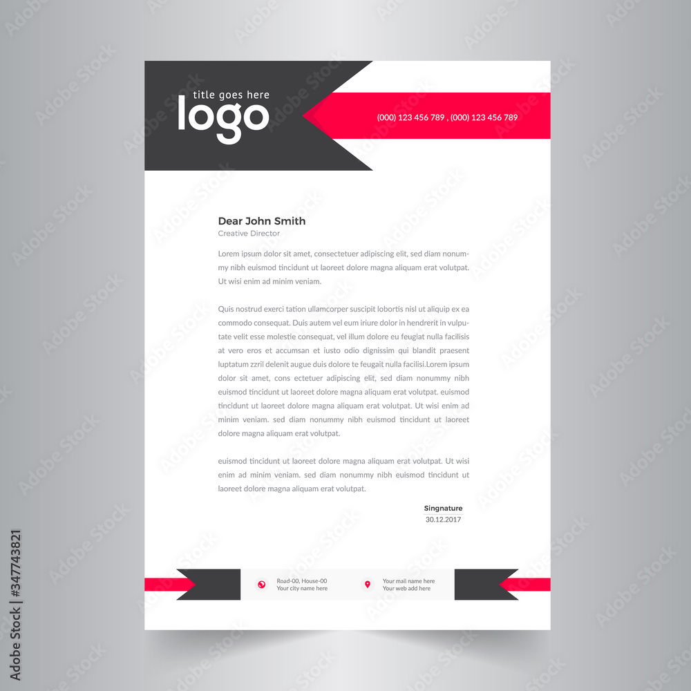 REd & Black letter head templates for your project design. REd & Black letter head templates for your project design.