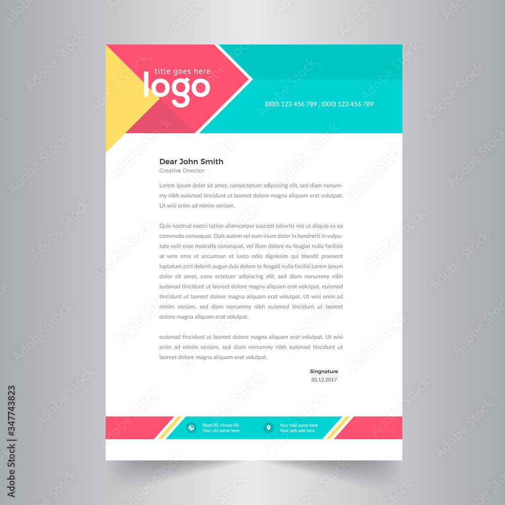 Business style letter head templates for your project design. Business style letter head templates for your project design.
