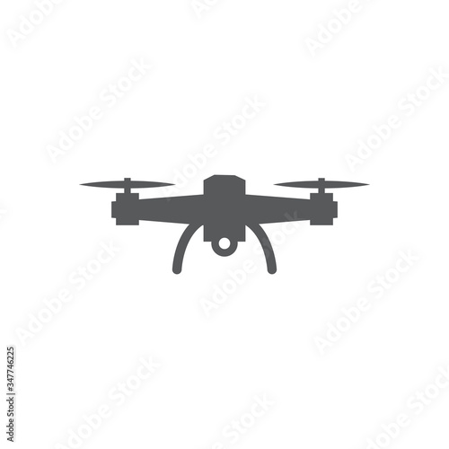 Drone icon on white background