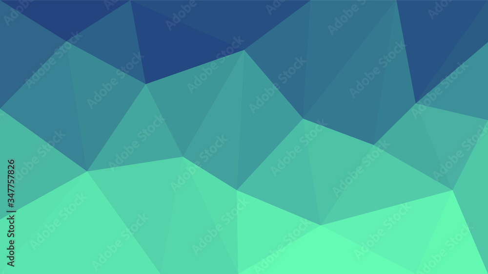 Deep ocean - beautiful blue marine abstract mosaic polygonal background Deep ocean - beautiful blue marine abstract mosaic polygonal background