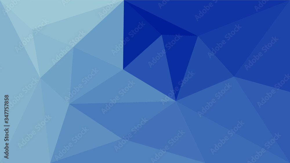 Deep ocean - beautiful blue marine abstract mosaic polygonal background Deep ocean - beautiful blue marine abstract mosaic polygonal background