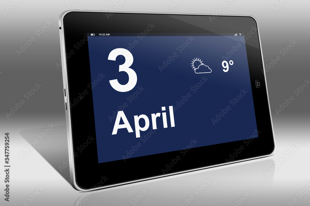3. April 3. April