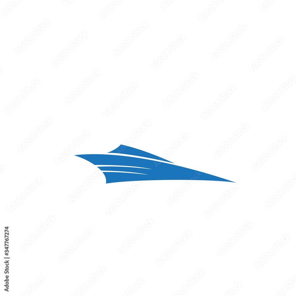 Premium Ship logo with modern concept Premium Ship logo with modern concept