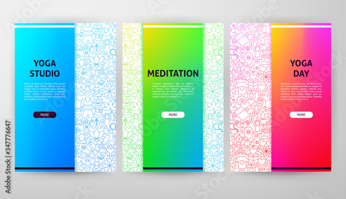 Yoga Brochure Web Design