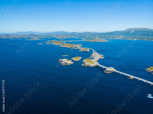 The Atlantic Road in Norway photo