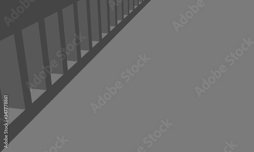 Abstract construction shade and shadow. Engineering and architecture template background