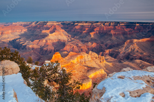 Sunrise at Grand Canyon in the USA