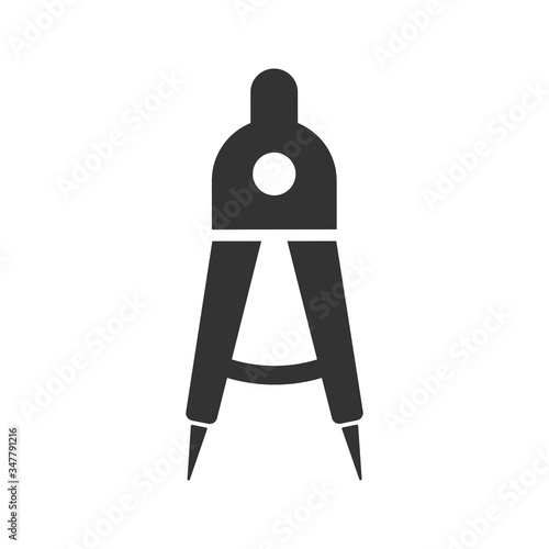 Land surveyor icon,