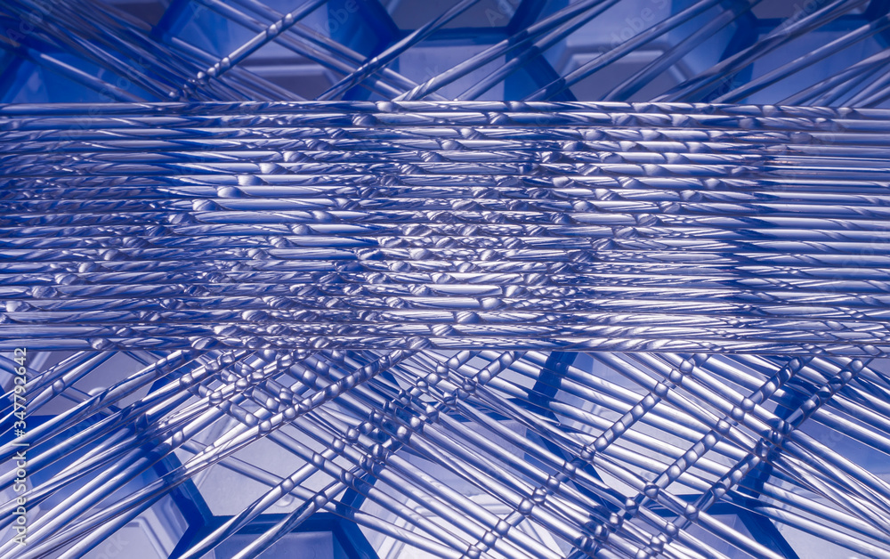 Obraz premium abstract purple lines and strips background