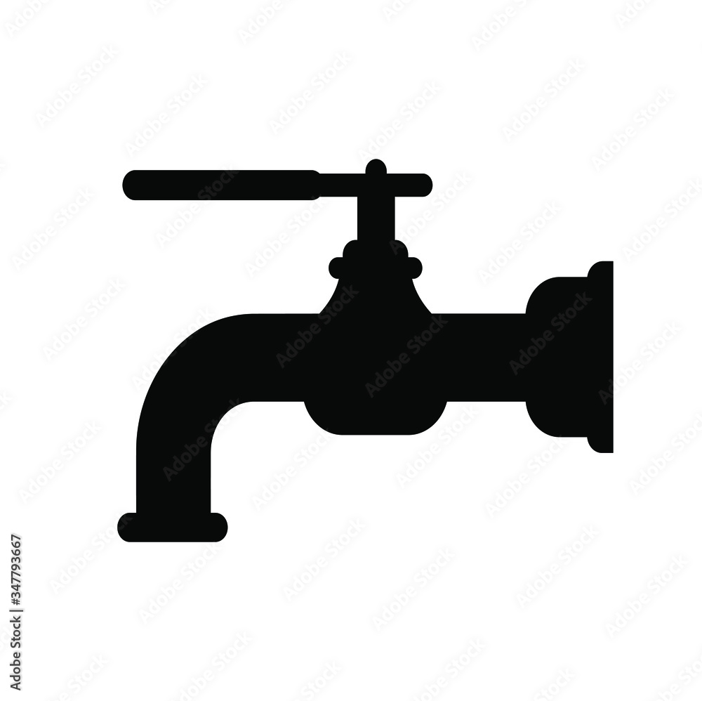 water tap isolated on white water tap isolated on white