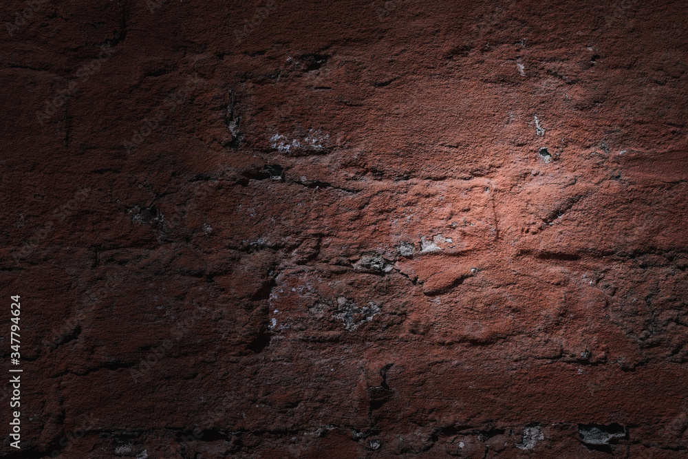 Fototapeta premium Brick wall - architecture abstract pattern