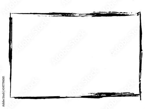 Grunge Frame Border Background