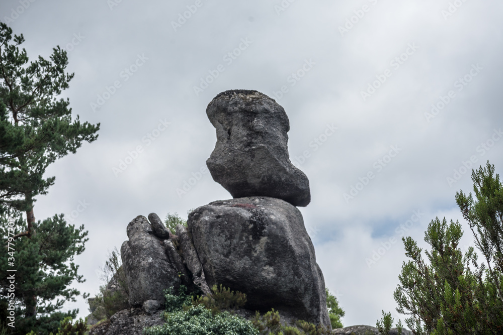 stacked rocks at peneda geres national park viana do castelo braga stacked rocks at peneda geres national park viana do castelo braga