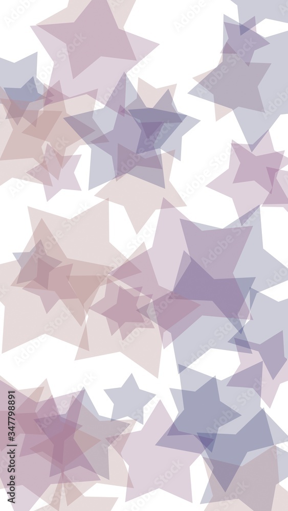 Gray translucent stars on a white background. Vertical image orientation. 3D illustration Gray translucent stars on a white background. Vertical image orientation. 3D illustration