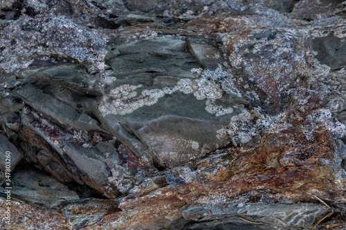 stone surface. The texture and the background of rocks