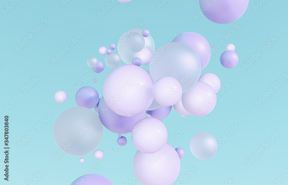 Abstract 3d art background. Holographic geometric floating liquid blobs, soap bubbles, sphere. Abstract 3d art background. Holographic geometric floating liquid blobs, soap bubbles, sphere.