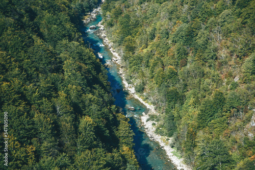 Tara River Canyon in Montenegro.