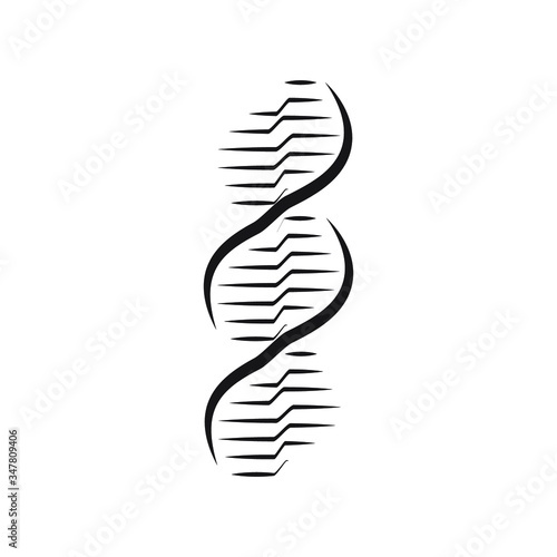 dna vector blue line Educational Ideas