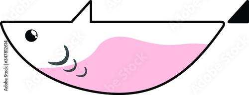 pink shark