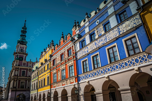 Kolorowe oblicze Zamościa