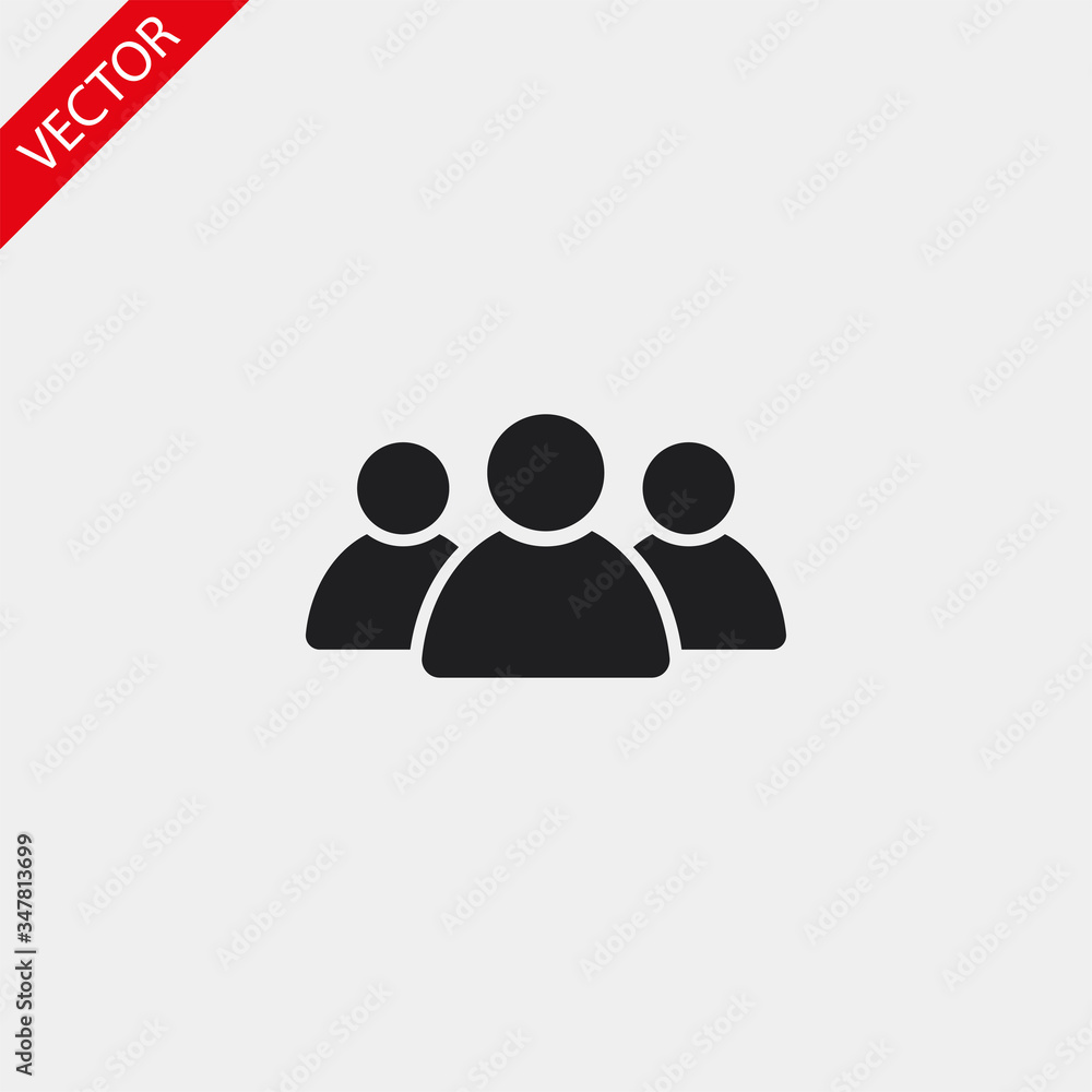Human vector icon , lorem ipsum Flat design Human vector icon , lorem ipsum Flat design