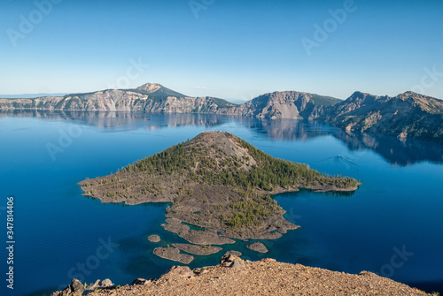 wizard island, crater lake national park