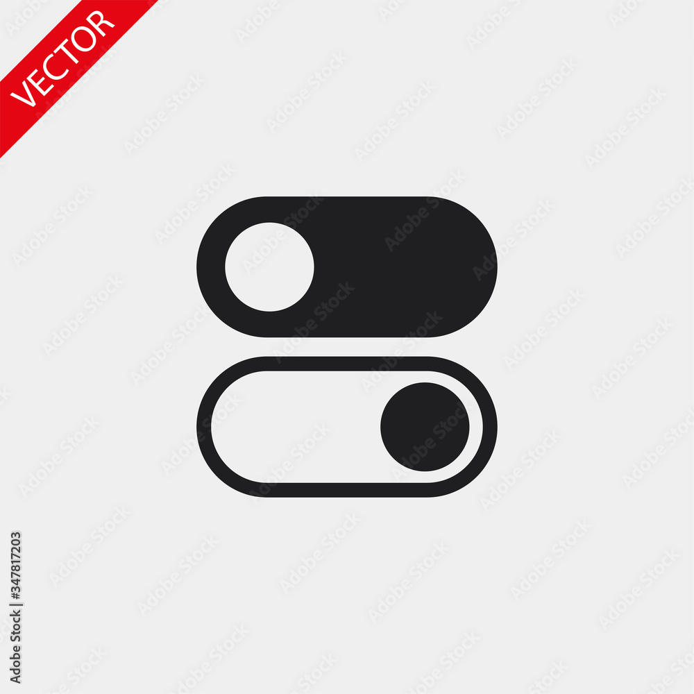 On off vector icon , lorem ipsum Flat design On off vector icon , lorem ipsum Flat design