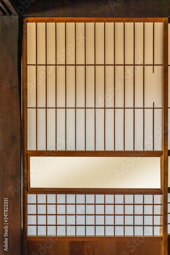                      Japanese old wooden house part