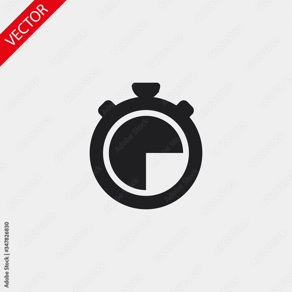 icon clock time vector , lorem ipsum Flat design icon clock time vector , lorem ipsum Flat design