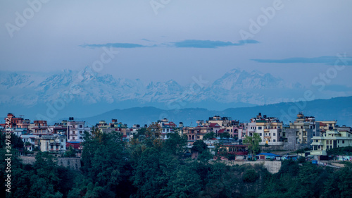 Kathmandu City and the Himalaya Mountains © World Travel Photos