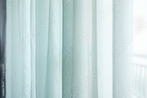 soft white curtain background