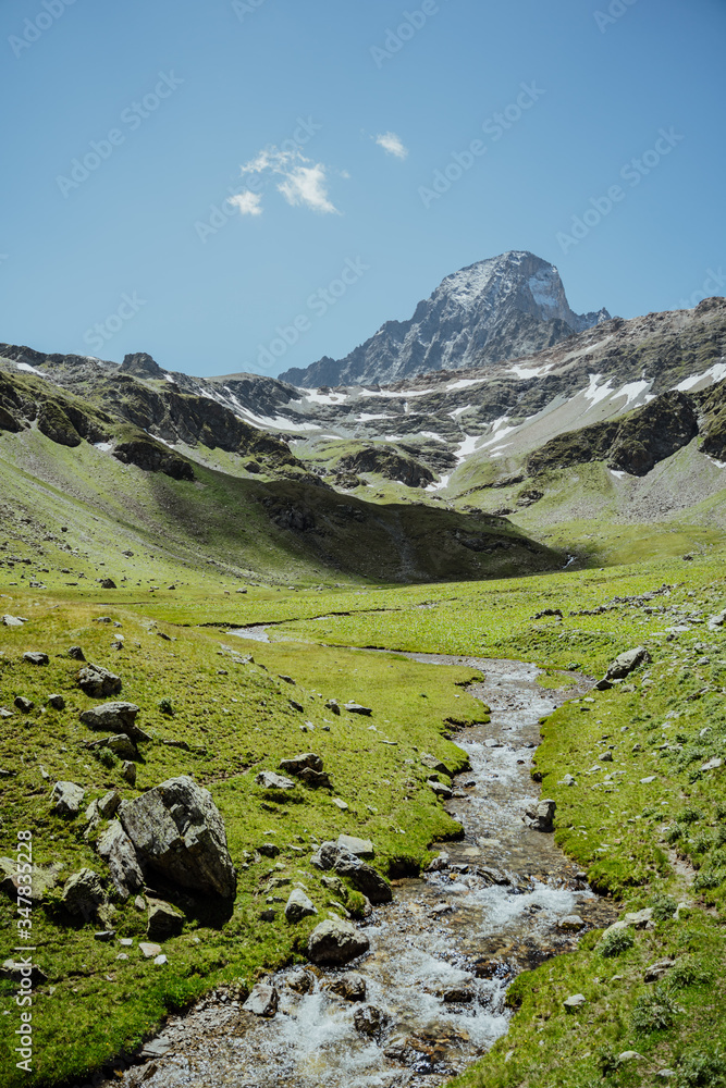 mountain landscape in the mountains