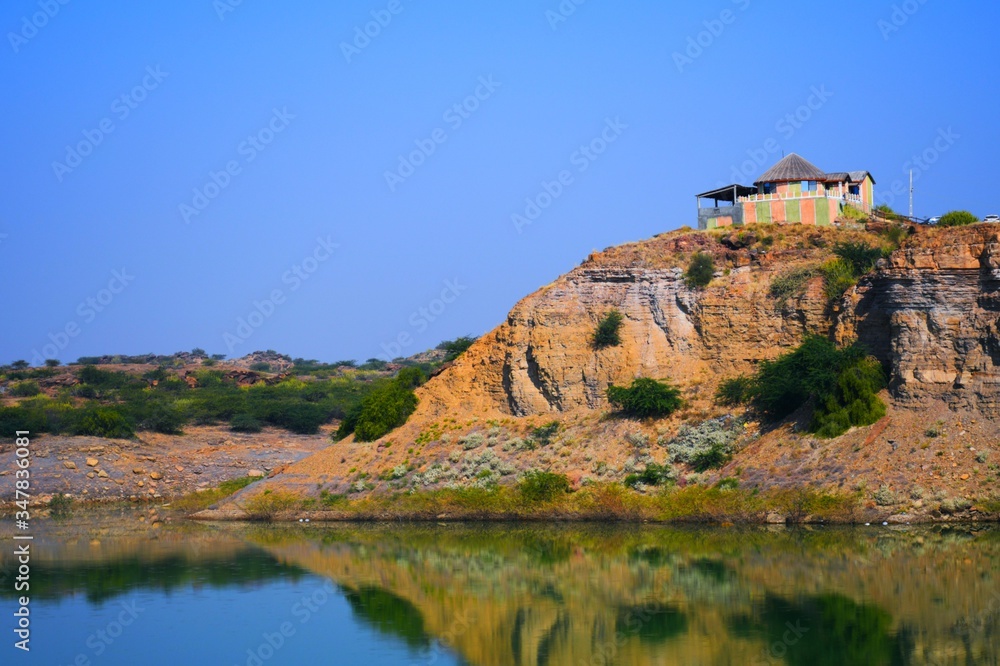 Indian Lake at Kutch, Gujarat, India, Garden, Indian River Indian Lake at Kutch, Gujarat, India, Garden, Indian River