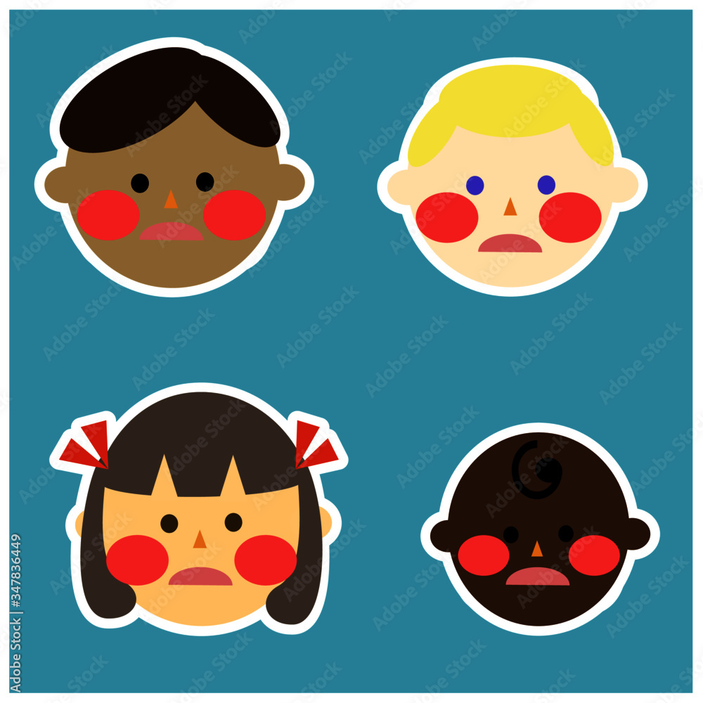 Images of health conditions ,international kids. easy to understand for kids and young students. Vector illustration images Images of health conditions ,international kids. easy to understand for kids and young students. Vector illustration images