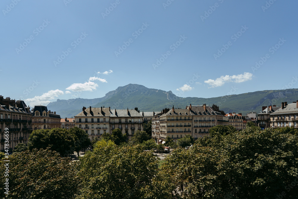 Roofs of the French town
