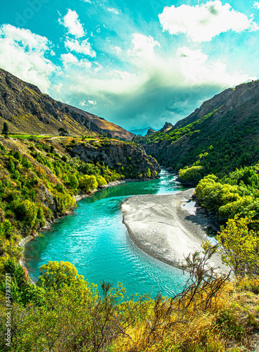 lake in the mountains