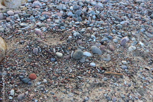 cairn on the seashore of the Baltic