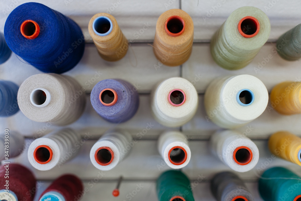 Fototapeta premium Sewing threads