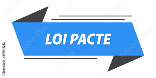 Loi pacte bannière