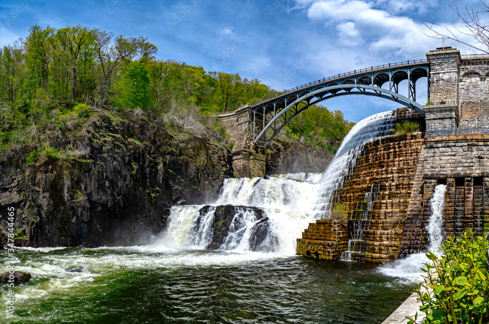 The Croton Gorge Water Falls in Westchester County, New York The Croton Gorge Water Falls in Westchester County, New York
