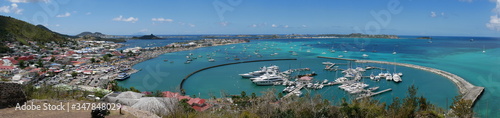 marigot bay, fort louis, st maarten photo