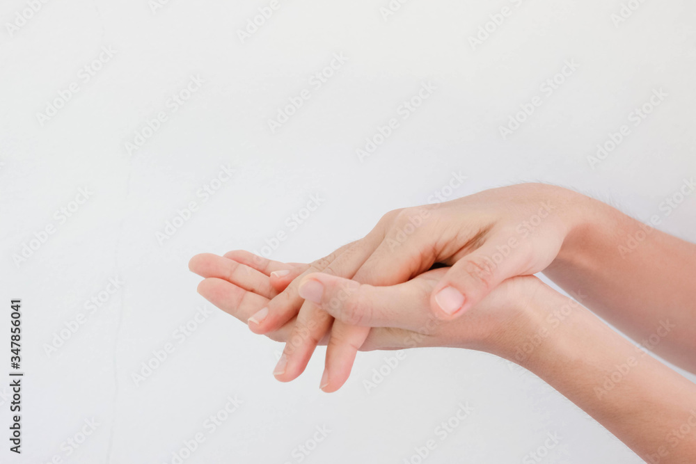 Washing hands with alcohol gel. Sanitizer after using a public restroom. Hygiene concept. Prevent the spread of germs and hand hygiene corona virus protection. Washing hands with alcohol gel. Sanitizer after using a public restroom. Hygiene concept. Prevent the spread of germs and hand hygiene corona virus protection.