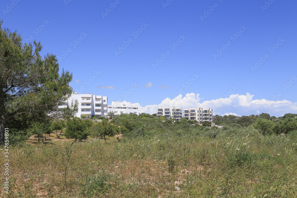 The island of Majorca  -On holiday trip east of the island - Cala dòr