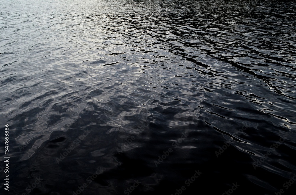 Water waves for nature backgrounds. Waves on the water surface. Relaxation and silence concept Water waves for nature backgrounds. Waves on the water surface. Relaxation and silence concept