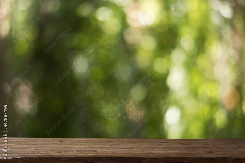 empty brown wooden table. empty brown wooden table.